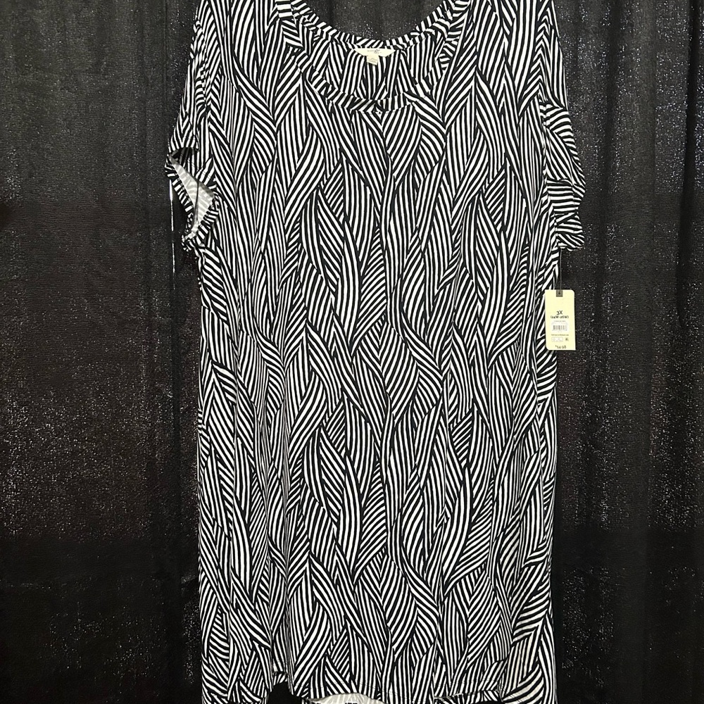 NWT Terra & Sky swing knit dress